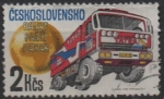 Stamps Czechoslovakia -  Rally Paris-Dakar: Earth Motokov Tatra