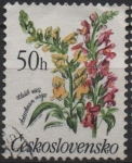 Stamps Czechoslovakia -  Flores: Antirrhirum