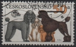 Sellos de Europa - Checoslovaquia -  Caniches