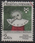 Sellos de Europa - Checoslovaquia -  Stasys Eidrigevicius