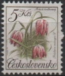 Stamps Czechoslovakia -  Flores. Fritillaria