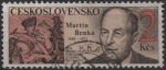 Stamps Czechoslovakia -  Martin Benka