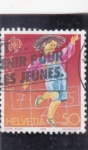 Stamps Switzerland -  Europa Cept-juego de tocar la bocina