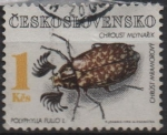 Stamps Czechoslovakia -  Escarabajos: Polyphylla