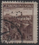 Stamps Czechoslovakia -  Castillo Cesky Raj