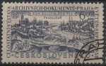 Stamps Czechoslovakia -  Grabado d' Praga