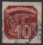 Stamps Czechoslovakia -  Paloma Mensajera