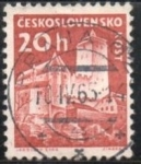 Sellos de Europa - Checoslovaquia -  Castillo. Kost