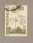 Stamps India -  Correo del ejército