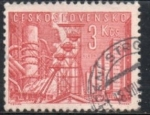 Stamps Czechoslovakia -  Mina Kladno