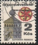 Stamps Czechoslovakia -  Bell Tower Hronsek