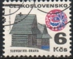 Stamps Czechoslovakia -  Cottaje Orava