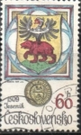 Stamps Czechoslovakia -  Animales en Heraldica