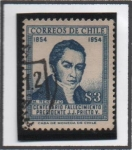 Stamps Chile -  Manuel Rengifo