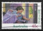 Stamps Australia -  Navidad 1992