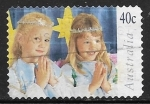 Stamps Australia -  Navidad 1997