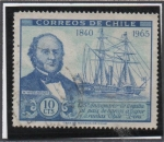 Stamps Chile -  Willian WheelWright