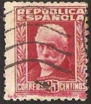 Stamps Spain -  667 - Pablo Iglesias