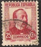 Stamps Spain -  685 - manuel ruiz zorrilla