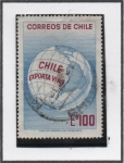 Sellos de America - Chile -  Exportaciones d' Vino