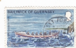 Stamps United Kingdom -  Bote salvavidas 