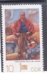 Stamps Germany -  Pan para Todos (detalle); de Wolfram Schubert (* 1926)