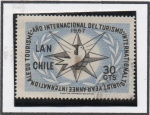 Stamps Chile -  Año Internacional d' Turismo