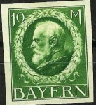 Stamps Germany -  Luis III - Baviera