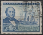 Stamps Chile -  Willian WheelWright