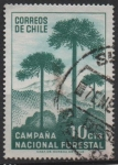 Stamps Chile -  Campaña nacional Forestal