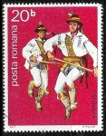 Stamps Romania -  Danzas Folcloricas