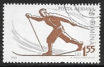 Stamps Romania -  Deportes de invierno - Esquí a campo través  