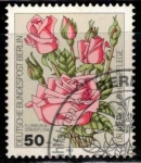 Stamps Germany -  Sellos de bienestar: Rosas de jardín.