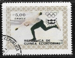 Stamps Equatorial Guinea -  Deportes de Invierno 1976 - Innsbruck  - Speed skating