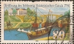 Stamps : Europe : Germany :  200 aniversario de la inauguración del canal de Schleswig-Holstein