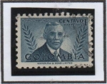 Stamps : America : Colombia :  Pompilio Martinez