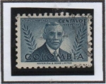 Stamps Colombia -  Pompilio Martinez