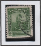 Stamps : America : Colombia :  Monumento Pre-colombino