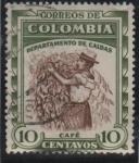 Stamps Colombia -   Café
