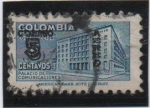 Stamps Colombia -  Palacio d' Comunicaciones