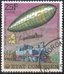 Stamps : Africa : Comoros :  Astra 1914,Trans-Siberian Exp