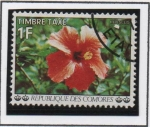 Stamps : Africa : Comoros :  Hibiscu