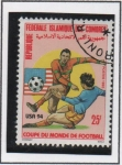 Stamps : Africa : Comoros :  Campeonato Mundial de Futbol U.A.