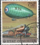 Stamps : Africa : Comoros :  R.34, 1919 Southern Belle 1910, Graf Bretaña