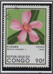 Sellos del Mundo : Africa : Rep�blica_del_Congo : Merium Oleander