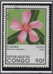Sellos de Africa - Repblica del Congo -  Merium Oleander