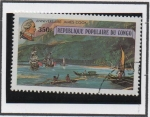 Stamps Republic of the Congo -  Capitan James Cook