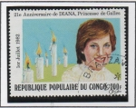 Stamps Republic of the Congo -  Princesa Diana