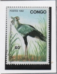 Sellos de Africa - Repblica del Congo -  Serpentarius ' Sagitario
