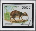 Sellos de Africa - Repblica del Congo -  Aquaticus Hyeemoschus